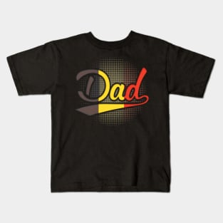 Belgian Dad - Gift for Belgian From Belgium Kids T-Shirt